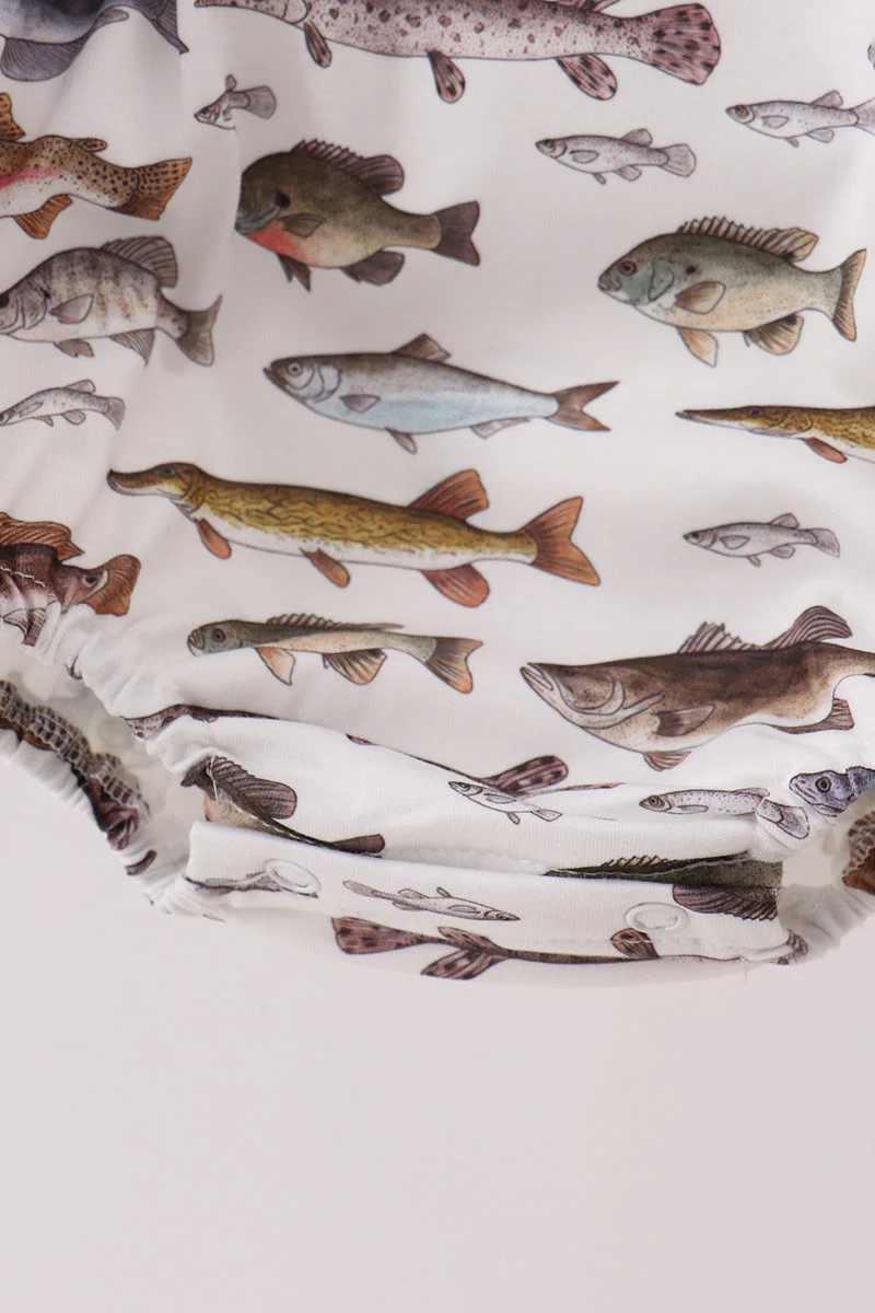 Fish Smocked Bubble - Image 2