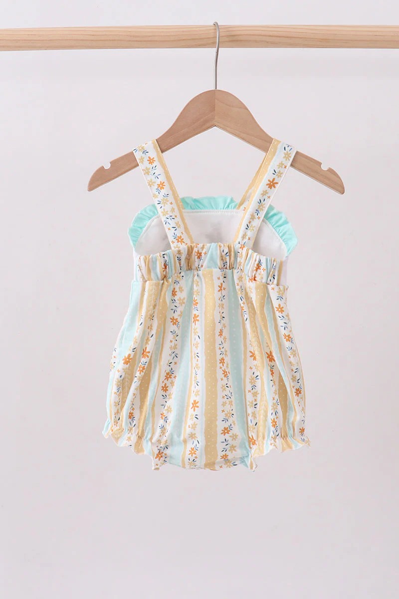 Floral bunny embroidery ruffle bubble - Image 4