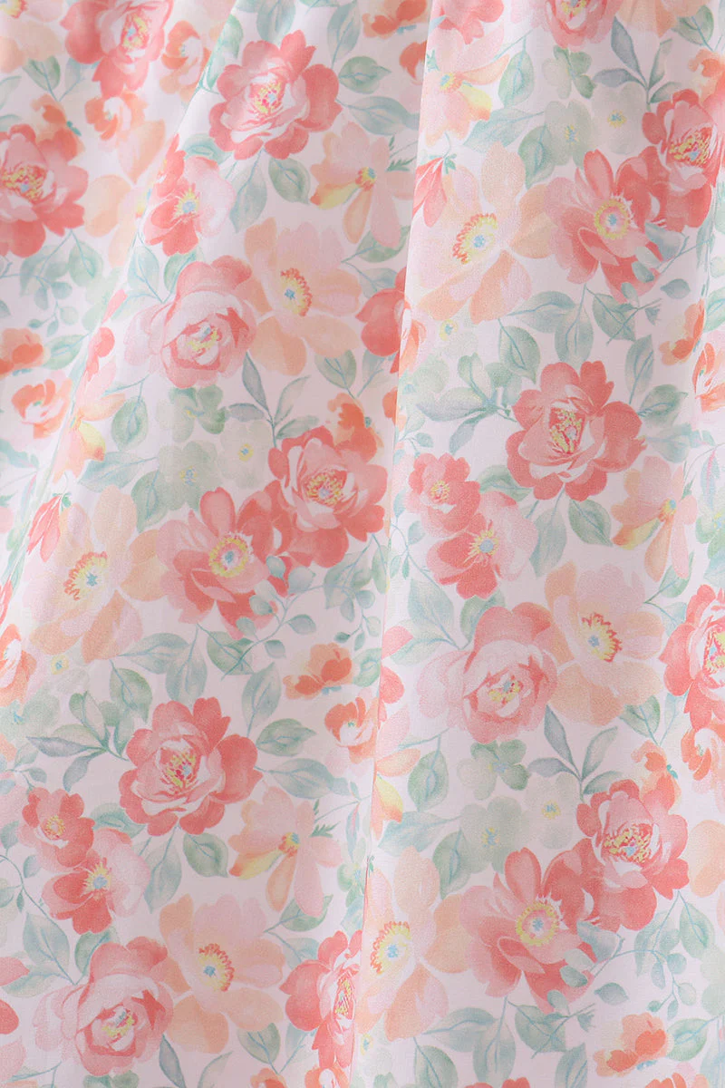 Floral I love my mom embroidery dress - Image 5