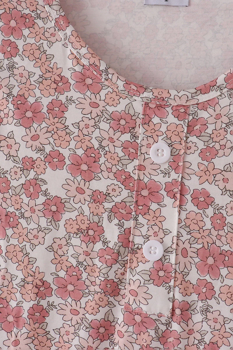 Floral print mom&me dress - Image 3