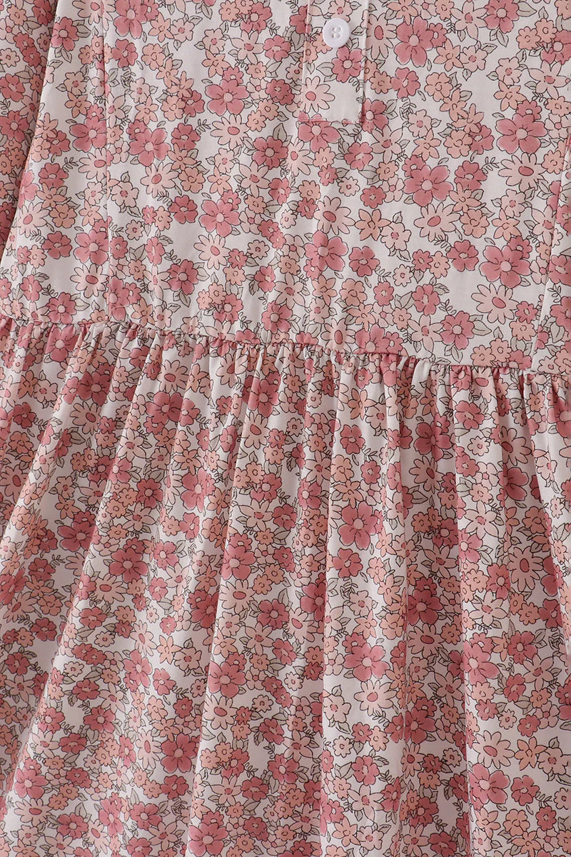 Floral print mom&me dress - Image 4