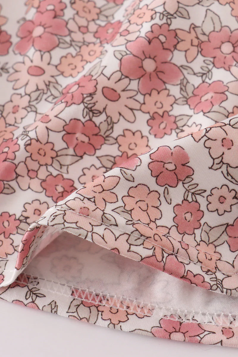 Floral print mom&me dress - Image 8
