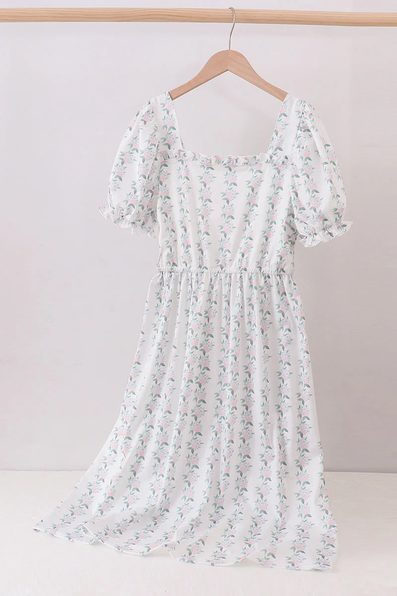 Floral print mom&me dress - Image 2