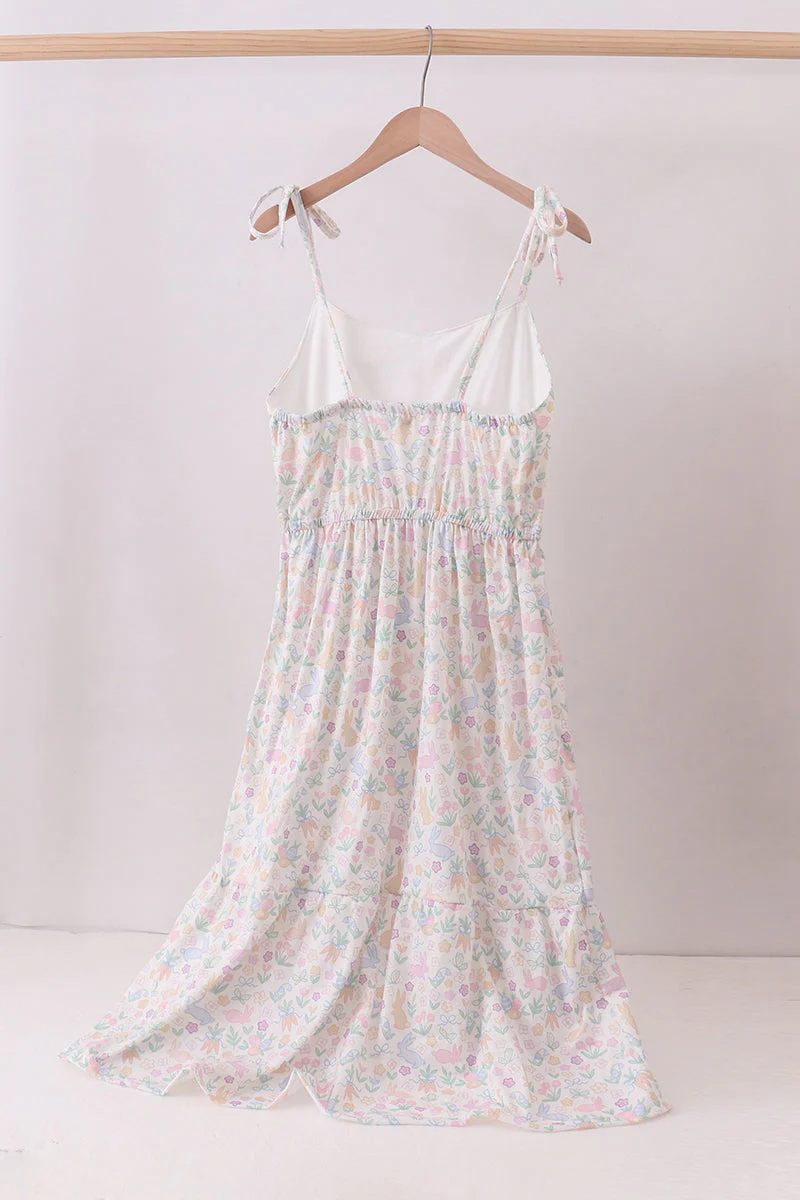 Floral print women dress - Image 6
