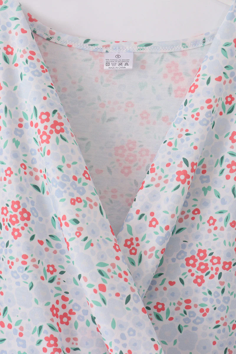 Floral print women dress - Image 2