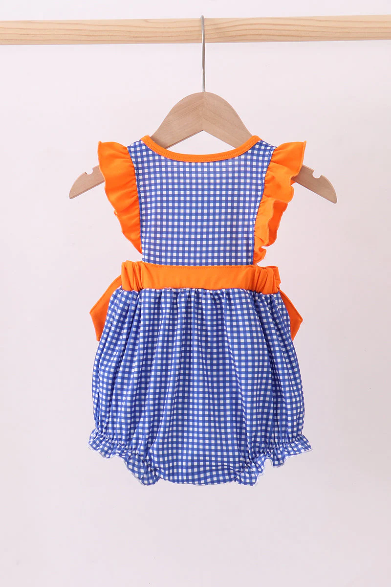 Florida Gators smocked ruffle bubble - Image 4