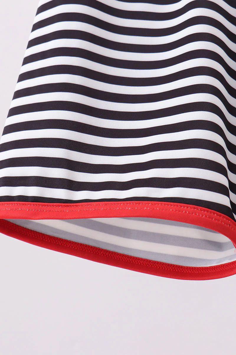 Georgia go dawgs embroidery stripe trunks - Image 4