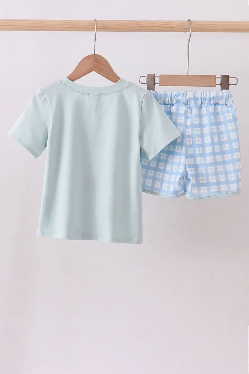 Goose Appliqué Shorts Set - Image 3