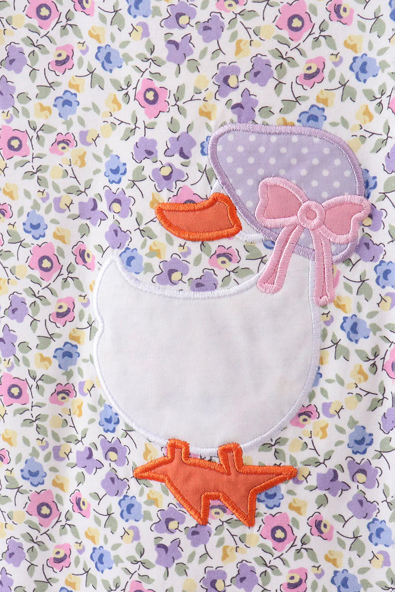 Goose Floral Appliqué Set - Image 2
