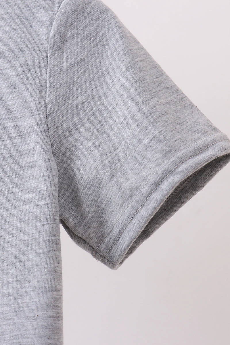 Gray Ship Applique Top - Image 5