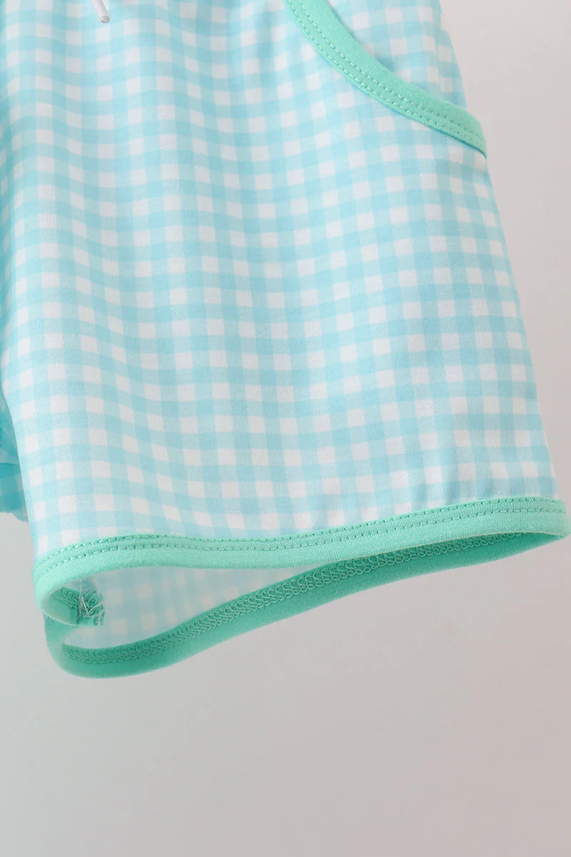 Green Apple Embroidered Set - Image 4