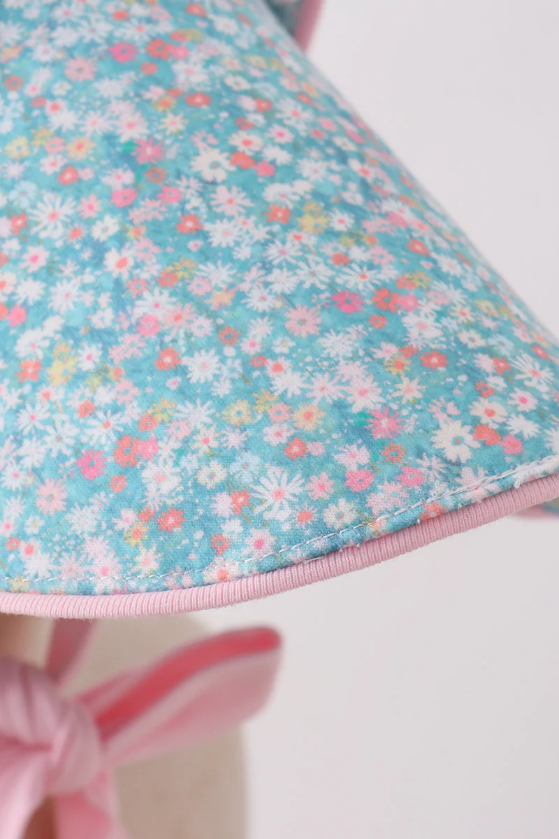 Green Floral Bonnet - Image 3