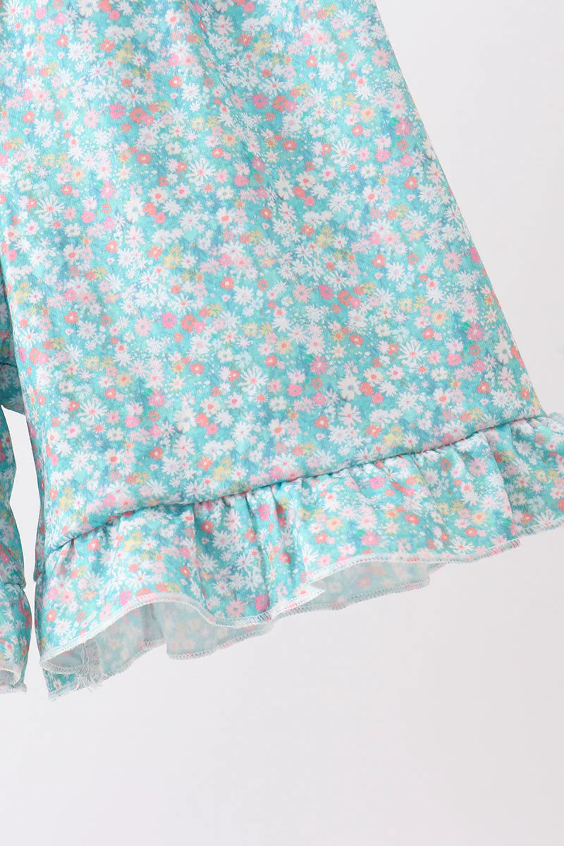 Green Floral Jumpsuit - Image 3