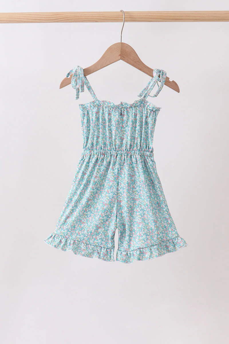 Green Floral Jumpsuit - Image 4