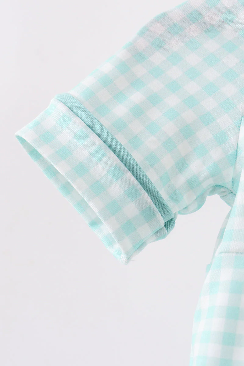 Green Gingham Bubble - Image 2