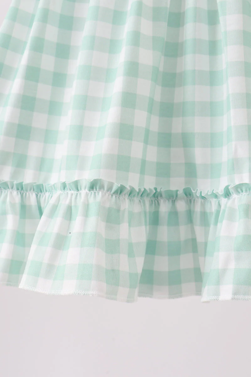 Green Golf Embroidered Ruffle Set - Image 3