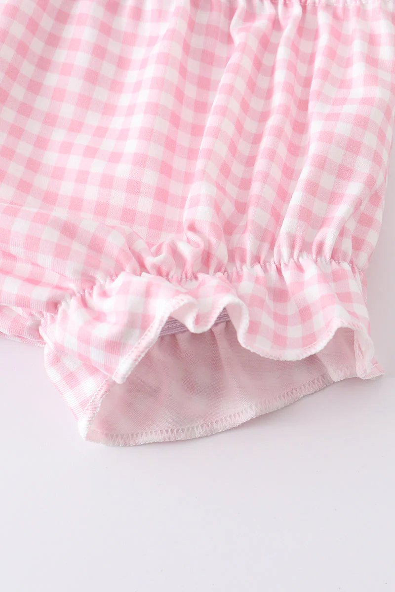 Green Turtle Embroidered Bloomer Set - Image 4