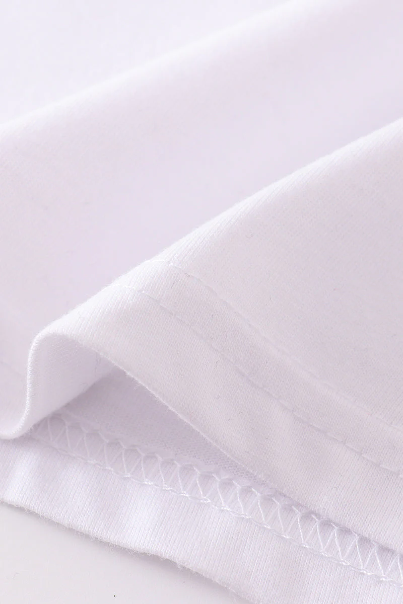 Premium Ivory basic T-shirt Kids and adult - Image 13