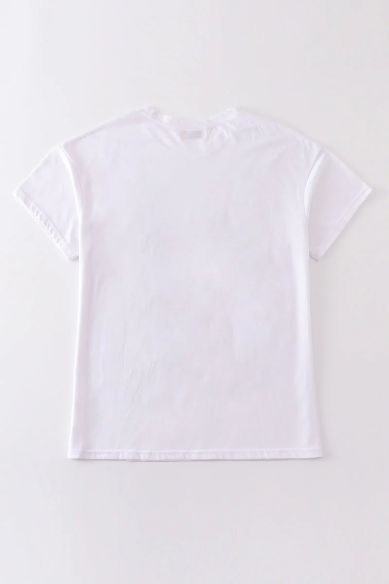 Premium Ivory basic T-shirt Kids and adult - Image 14