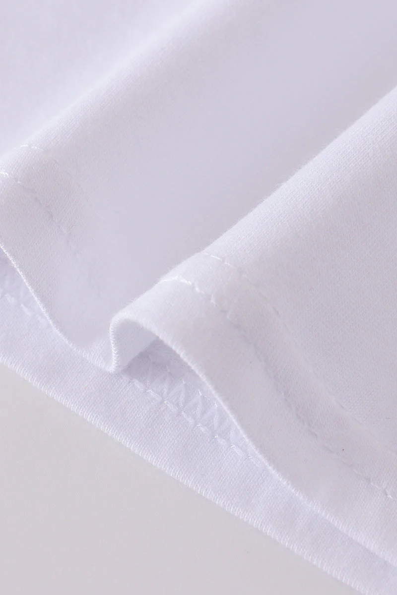Premium Ivory basic T-shirt Kids and adult - Image 8