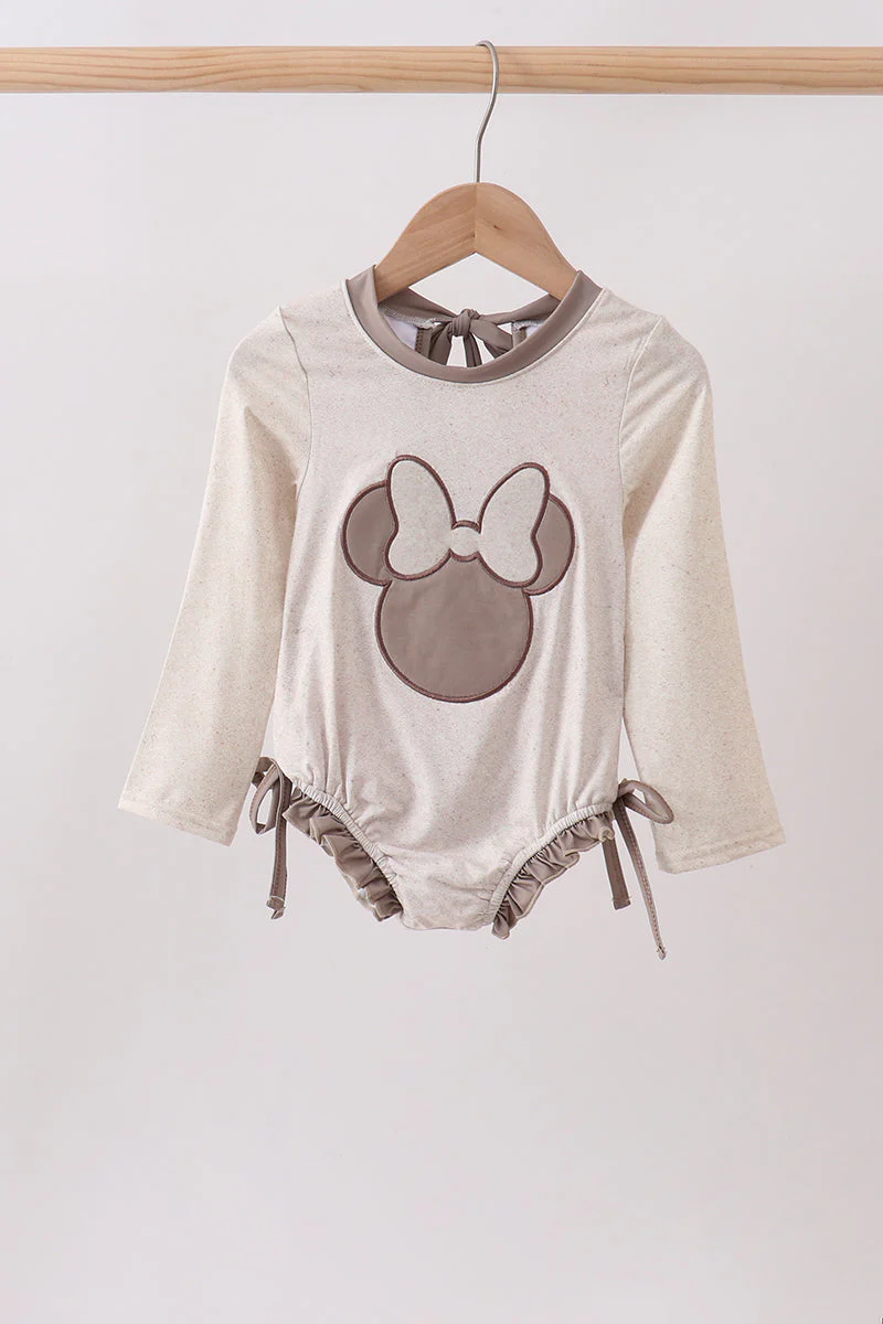 Khaki Character UPF Rashguard