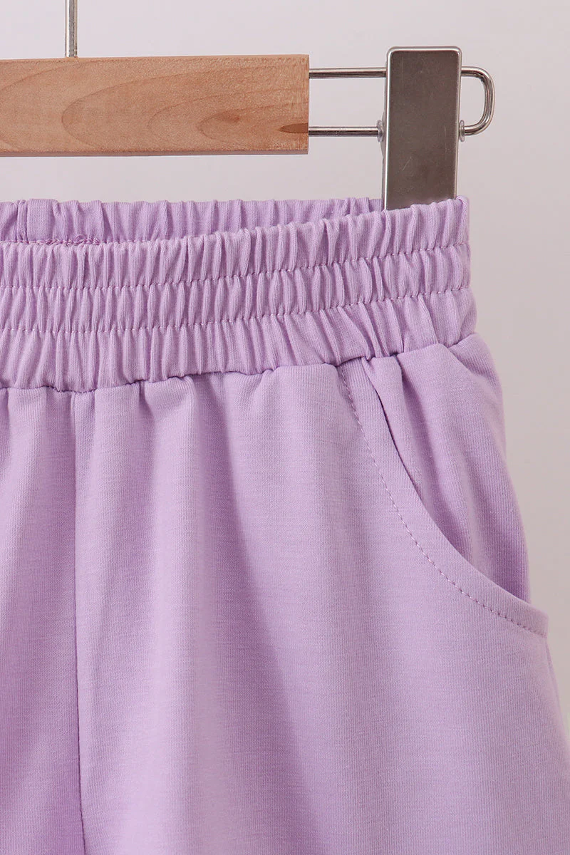 Lavender Scalloped Polo Set - Image 3