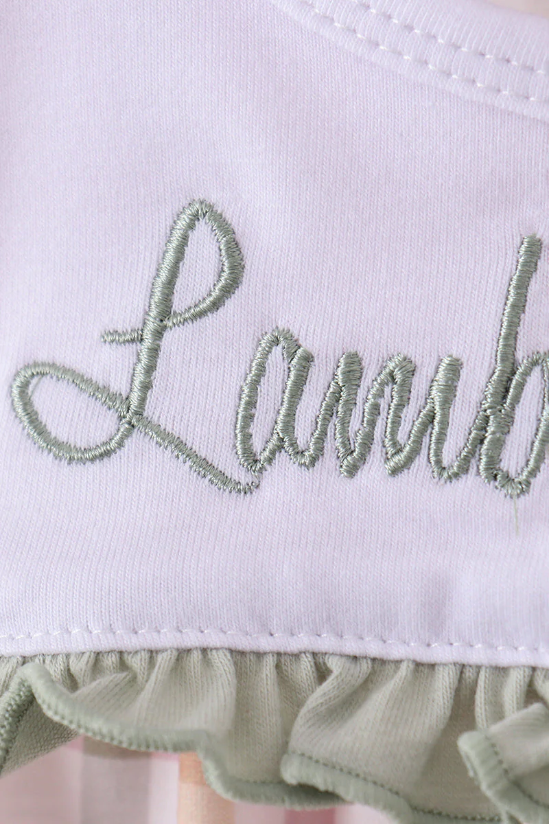 Lawb of god applique plaid bubble - Image 4