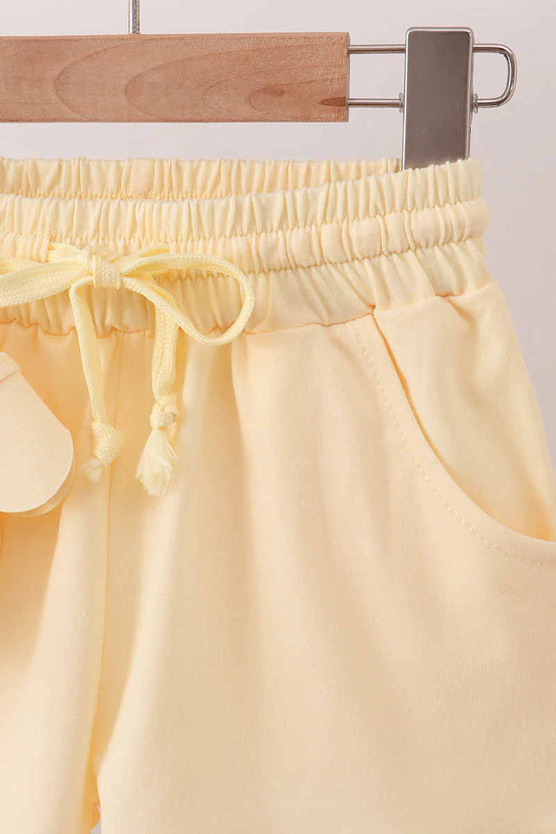 Lemon Scalloped Short Set - Image 5