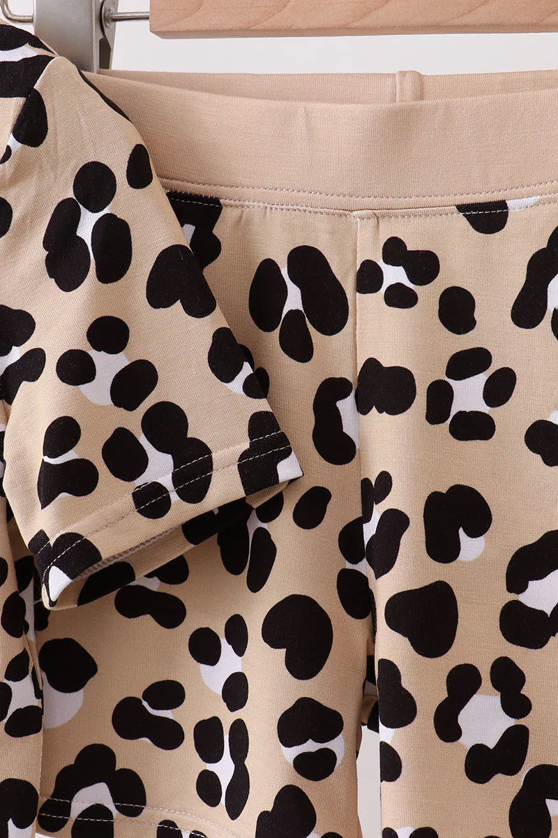 Leopard Bamboo Pajama Set - Image 3