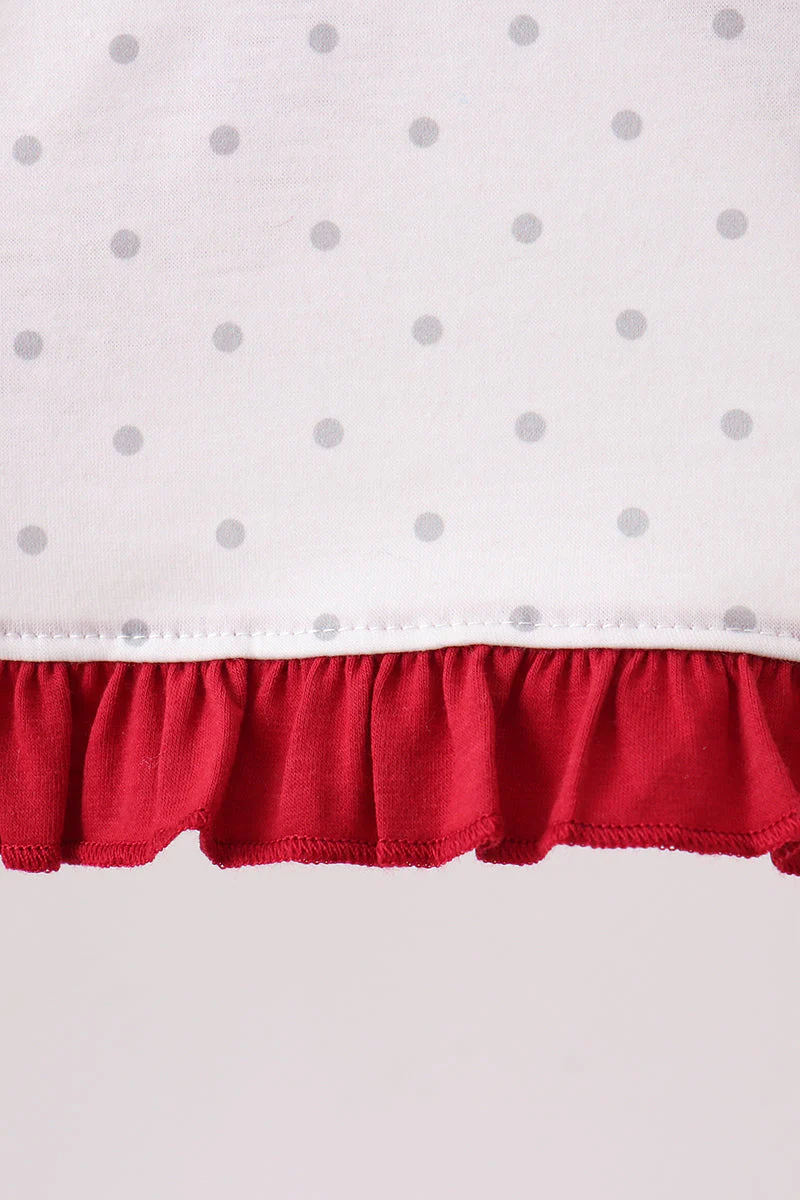 Maroon Alabama Elephant Applique Set - Image 4