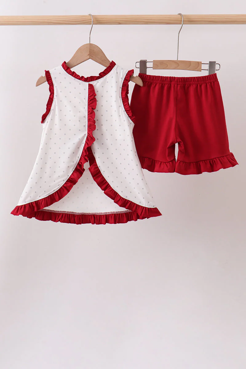 Maroon Alabama Elephant Applique Set - Image 5