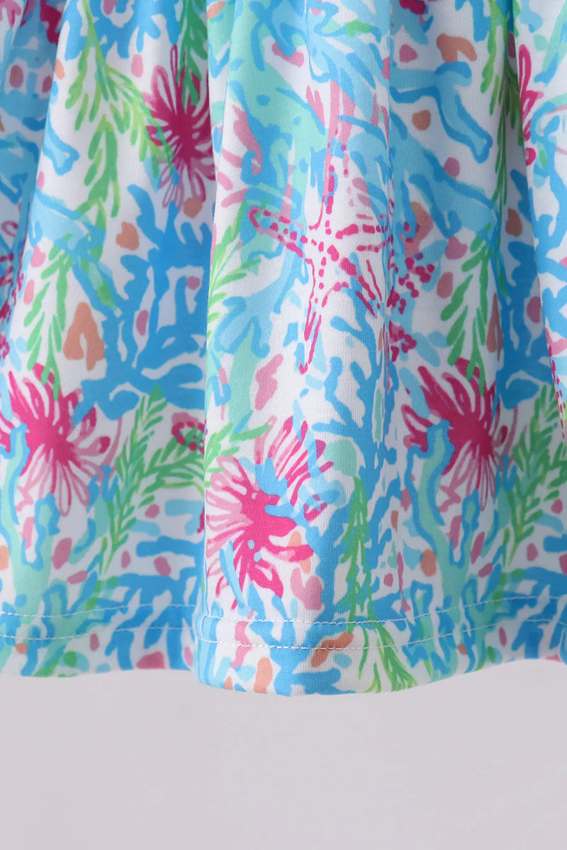 Mint island bloom ruffle bloomer set - Image 4