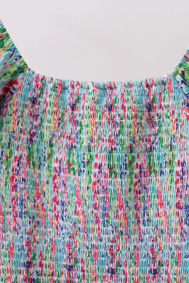 Mint Lilly Smocked Women Dress - Image 2