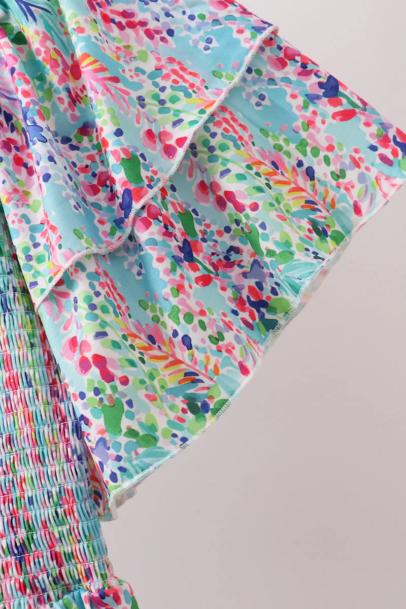 Mint Lilly Smocked Women Dress - Image 3