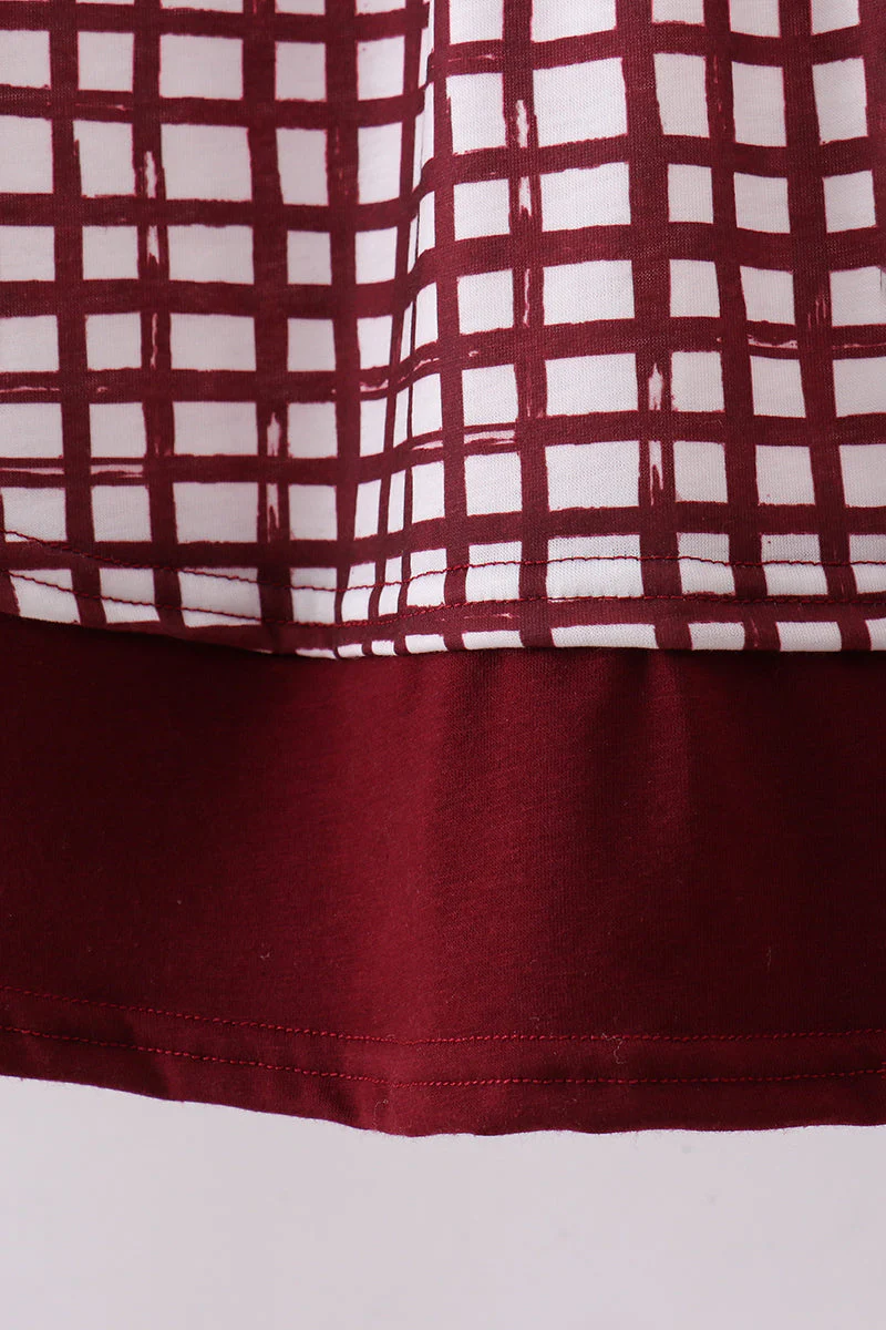 Mississippi Hail State smocked gingham dress - Image 4