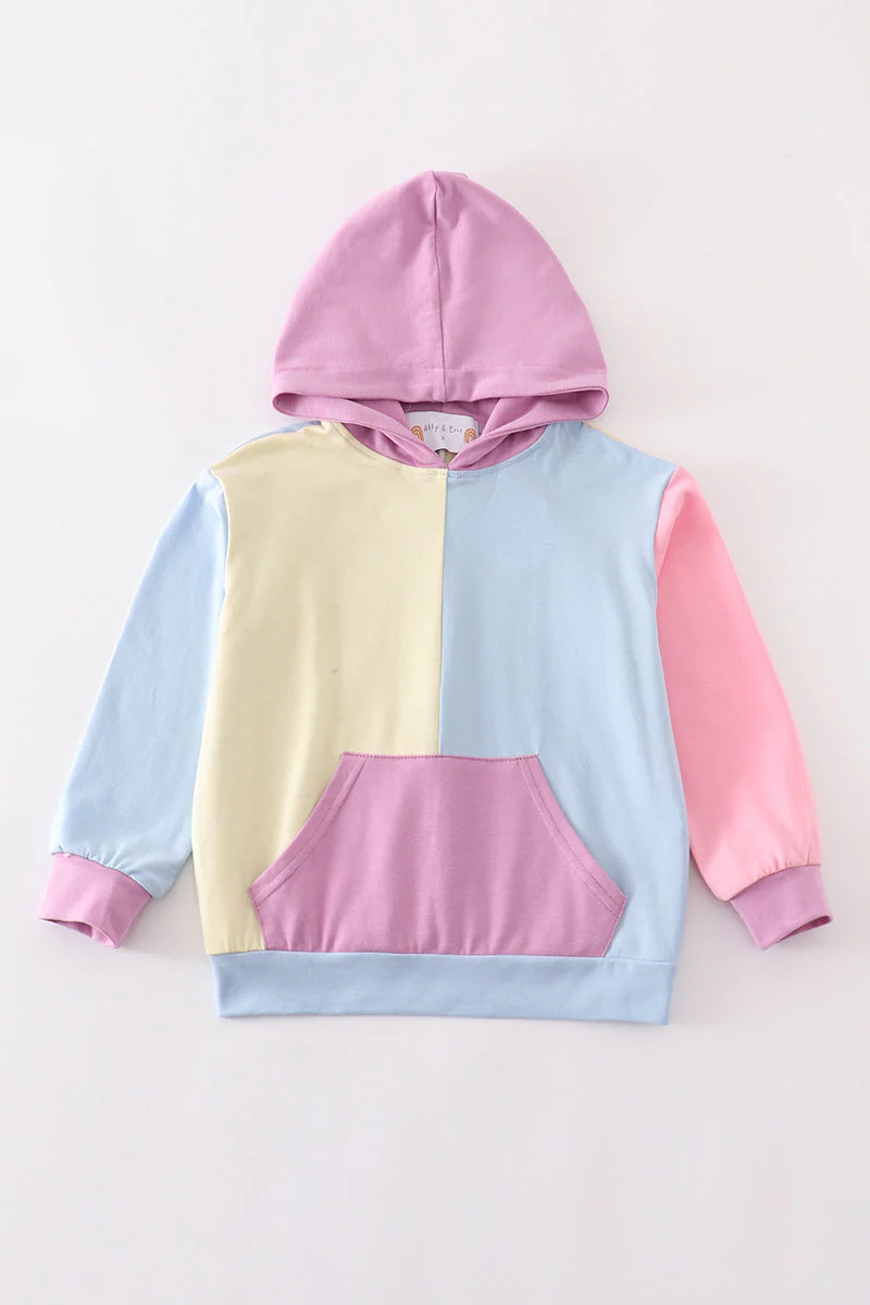 Multicolored blocks mom hoodie mom&me - Image 5