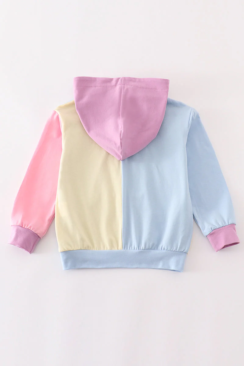 Multicolored blocks mom hoodie mom&me - Image 9