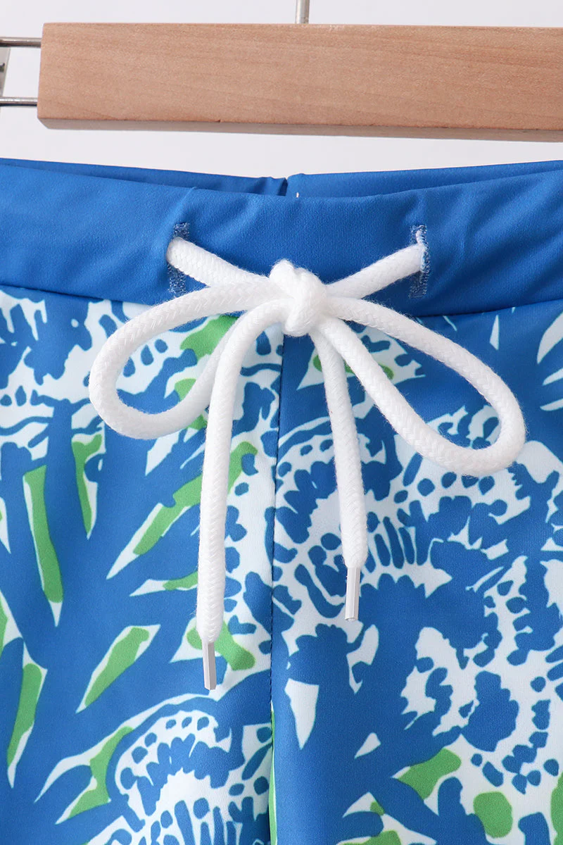 Ocean garden splash swim trunks - Image 2