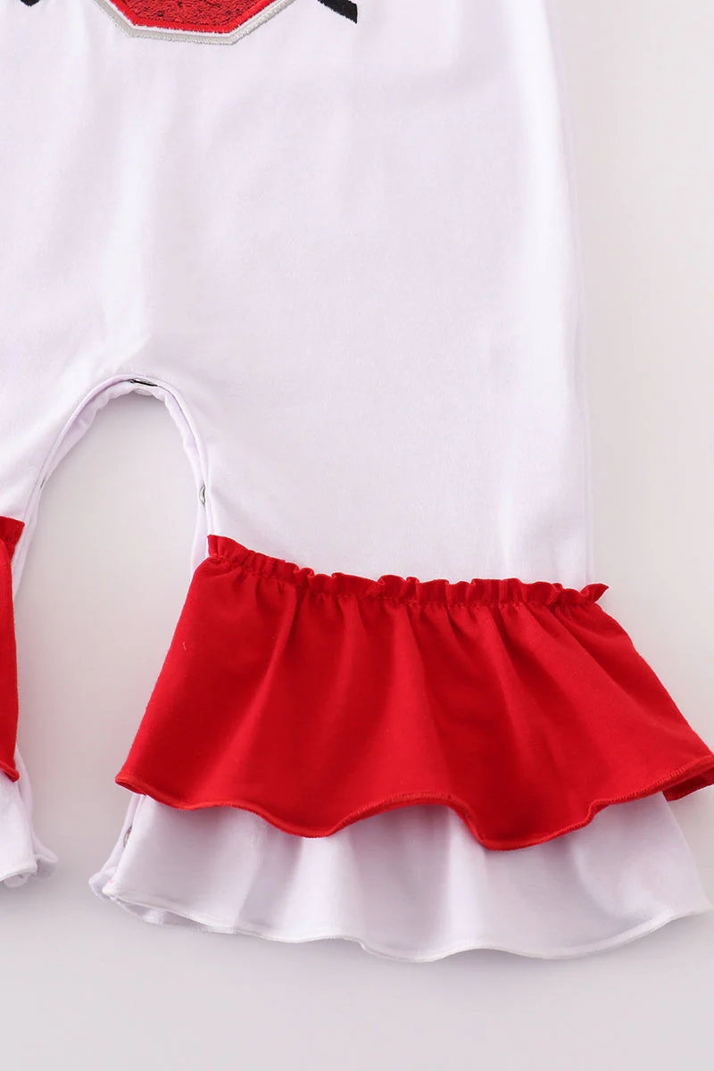 Ohio glitter ruffle romper - Image 3
