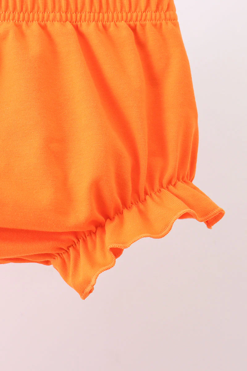 Orange Tennessee Dog Appliqué Bloomer Set - Image 5
