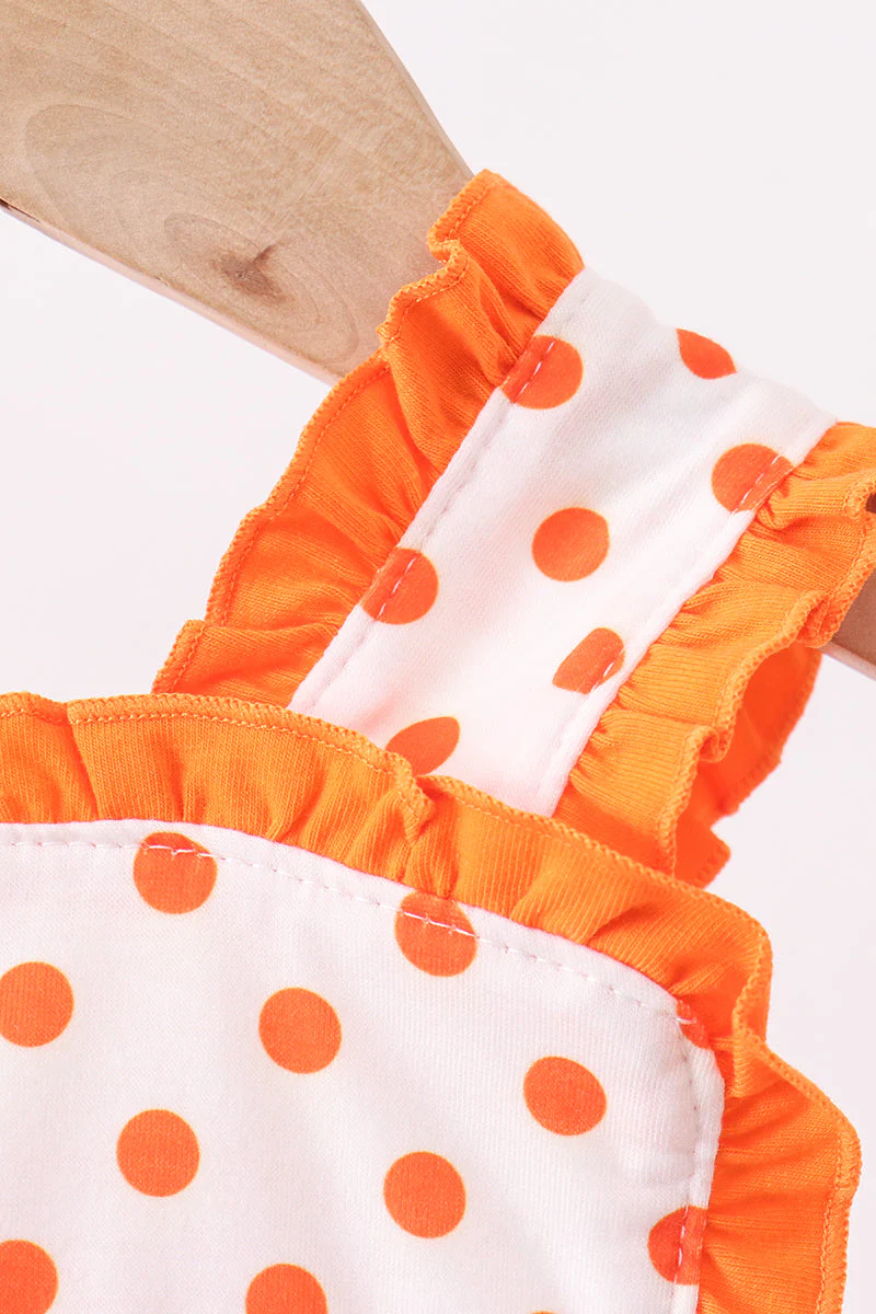 Orange Tennessee Dog Appliqué Bubble - Image 3