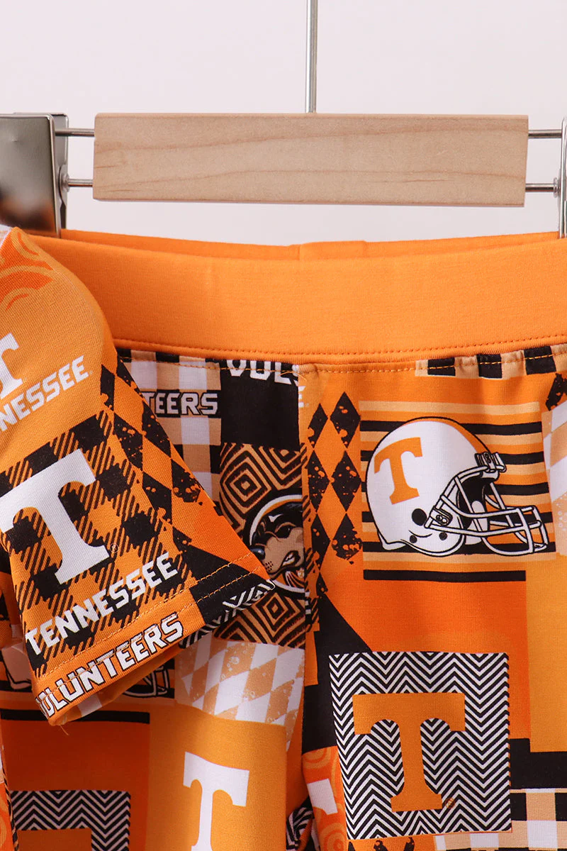 Orange Tennessee VOLS bamboo pajama set - Image 3
