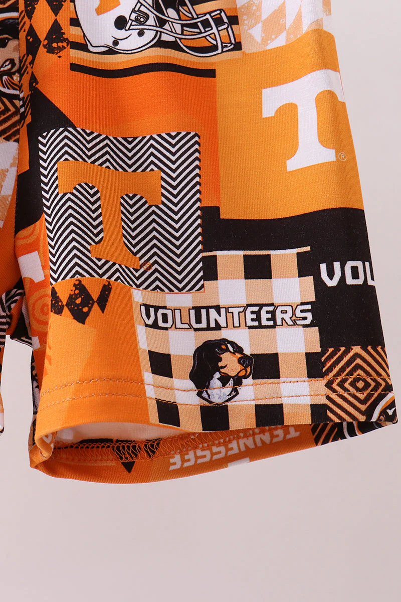 Orange Tennessee VOLS bamboo pajama set - Image 4