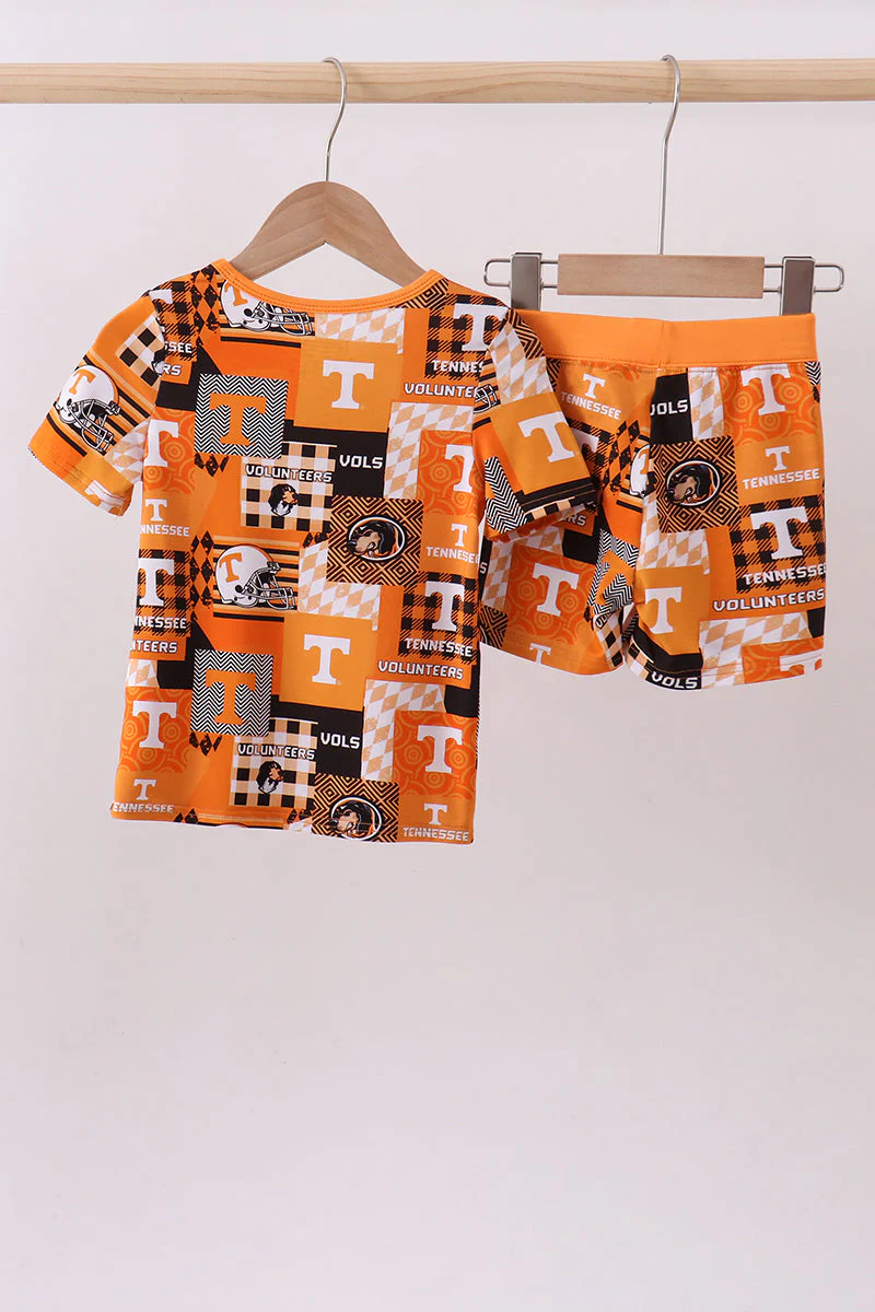 Orange Tennessee VOLS bamboo pajama set - Image 5