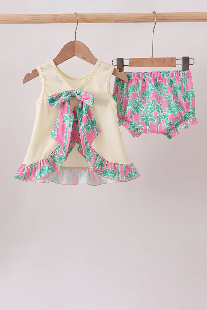 Palm Tree Embroidered Bloomer Set - Image 5
