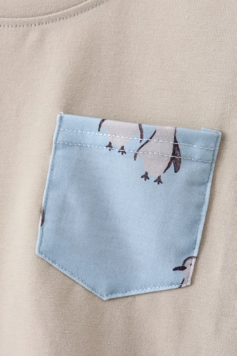Penguin print shorts set - Image 3