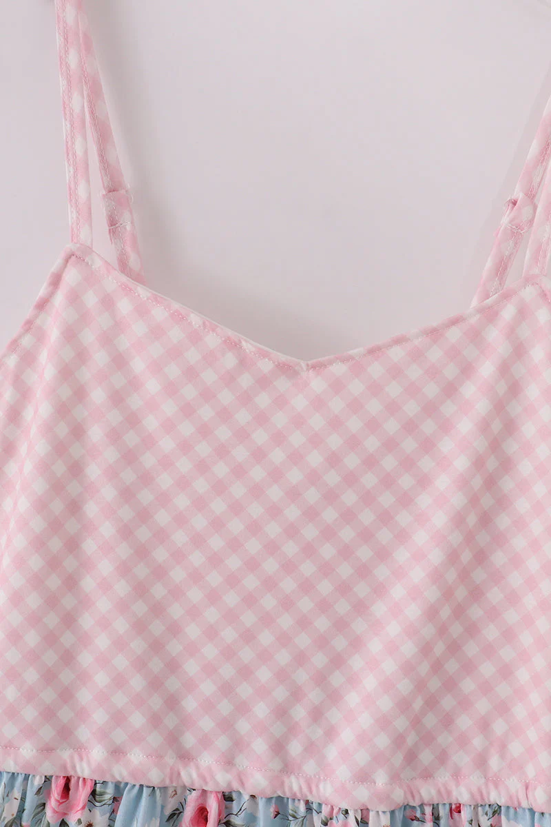Petal perfection print mom dress - Image 2