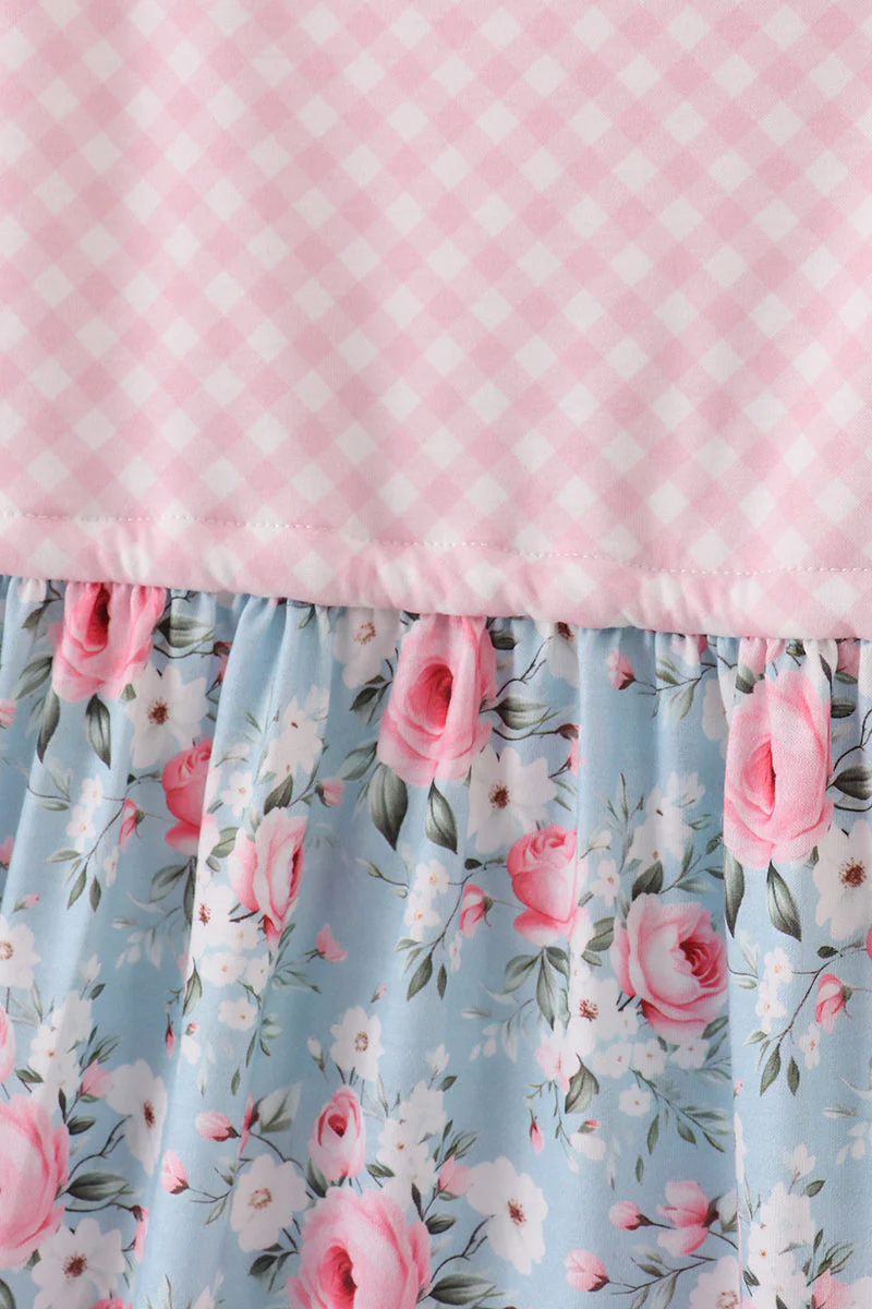Petal perfection print mom dress - Image 3