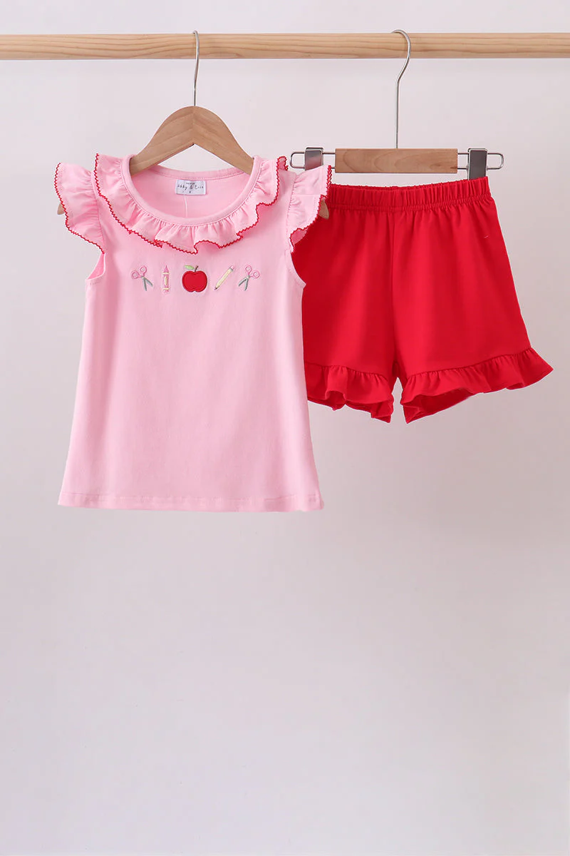 Pink Apple Embroidery Set - Image 2