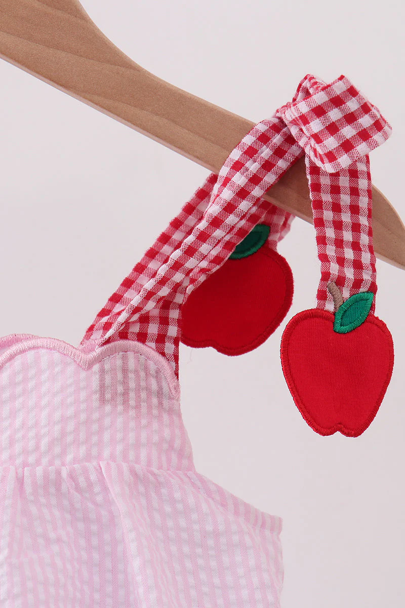 Pink Apple Gingham Bubble - Image 3